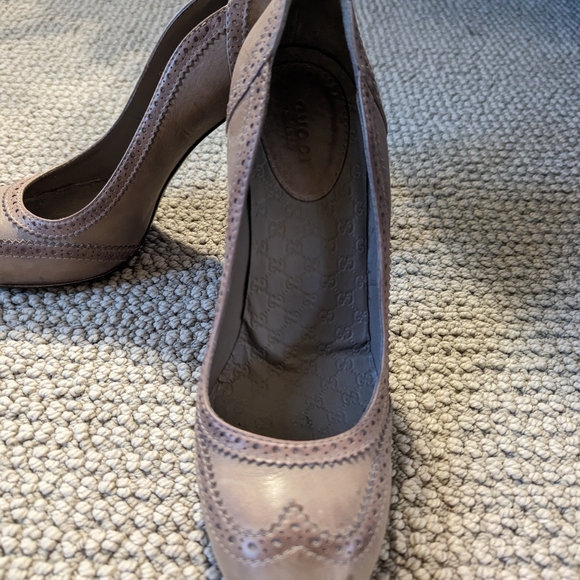 Gucci Saddle Soft Tamponato New Fango - Picture 3 of 12